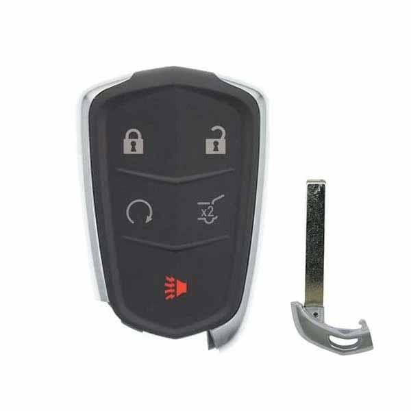 KeylessFactory: Cadillac Smart Key SHELL 5-Buttons w/Hatch